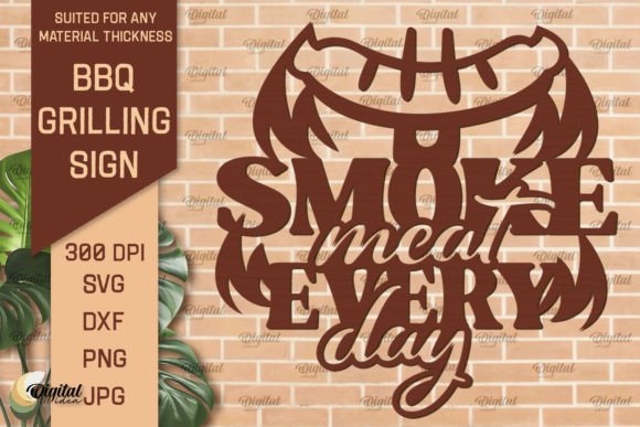 Download BBQ Grilling Sign SVG Laser Cut Files - Sign Collection