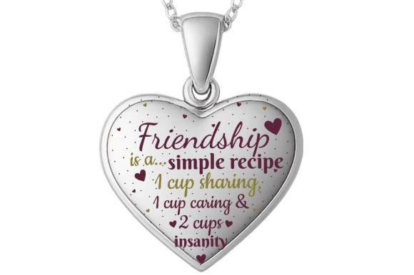 Download Simple Recipe Friendship Heart POD Sign - Sign Collection